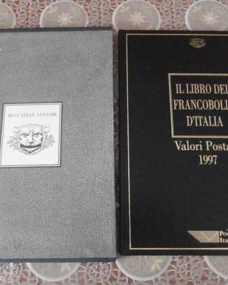 Il libro dei francobolli d'italia - valori - 1997