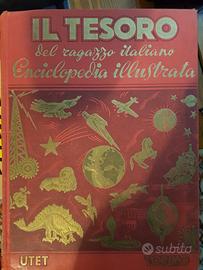 Enciclopedia IL TESORO del RAGAZZO italiano 1957