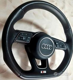 Volante audi s line in pelle