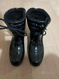 Stivali  neri Scholl numero 38