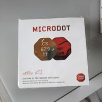 Microdot crime stop antifurto
