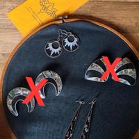 orecchini vintage mexico