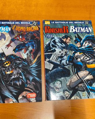 Fumetti Batman L uomo ragno e Punisher Batman