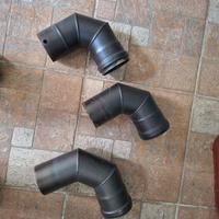 Raccordi stufa a pellet spessore 1,2 mm