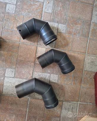 Raccordi stufa a pellet spessore 1,2 mm