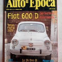 Rivista. Auto d'epoca. N. 4.....aprile 2000