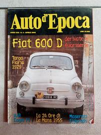 Rivista. Auto d'epoca. N. 4.....aprile 2000