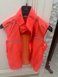 Mizuno Gilet Running Arancione Unisex
