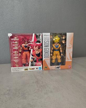 Lotto 2x S.H figuarts dragon Ball
