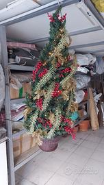 Alberelli di Natale da parete con luci