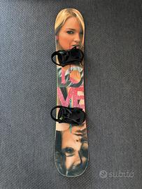 Snowboard Burton Love 157W + Step on M