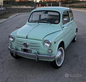 Fiat 600 d anno 1962