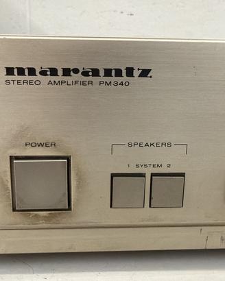 Amplificatore Marantz PM340 Japan Vintage 1983