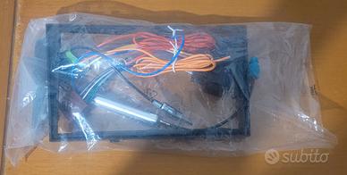 Kit mascherina adattatore autoradio 2 DIN per OPEL