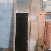 specchio il legno antichizzato 