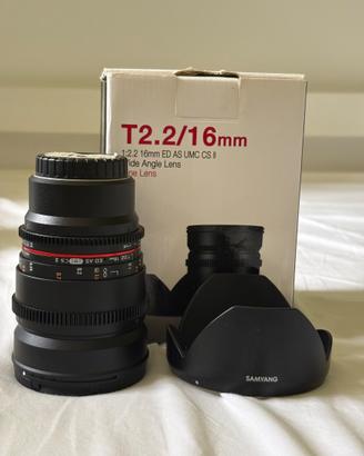 samyang 16mm t 2.2 mft cine