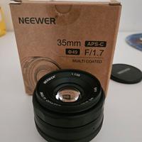 Neewer 35mm f1.7 Sony e mount