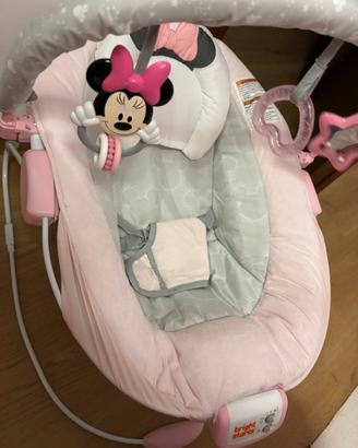 Altalena eletrica Minnie con suoni e vibrazione