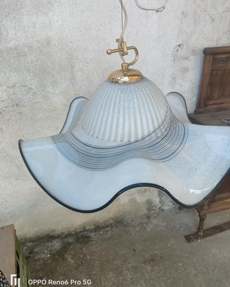 lampadario in vetro di murano