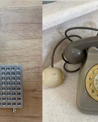 Telefono Grigione + Piastra waffle