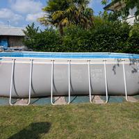 Piscina Intex 610x305x122 con pompa filtro sabbia