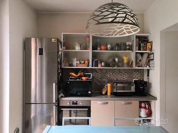 Cucina laccato capucccino+frigo+lavastoviglie