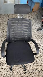 Sedia ufficio nera