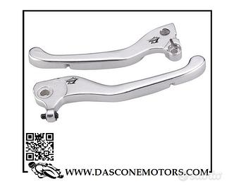 COPPIA LEVE FRENO BOOSTER SPIRIT NG ARGENTO