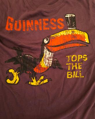 maglietta guinnes originale mai indossata 