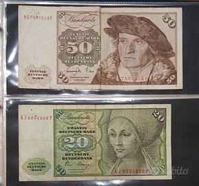Banconote marchi tedeschi