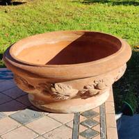 Fioriera in terracotta