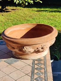 Fioriera in terracotta