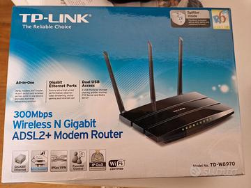 TP-LINK TD-W8970 Router con antenne potenziate!