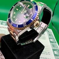 Rolex Submariner 16613 Purple dial Bracciale SEL