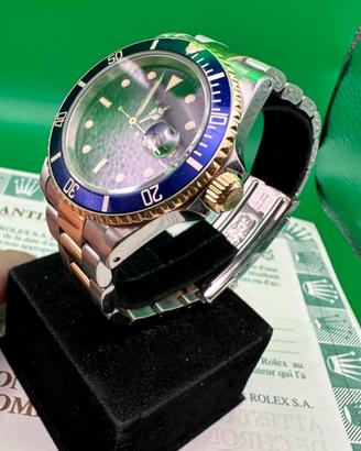 Rolex Submariner 16613 Purple dial Bracciale SEL