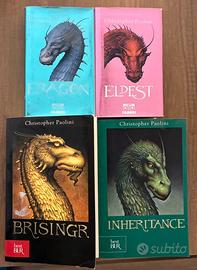 Libri saga Eragon, Eldest, Brisingr, Inheritance