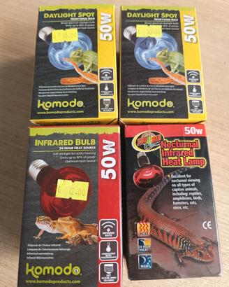 Lampade per rettili