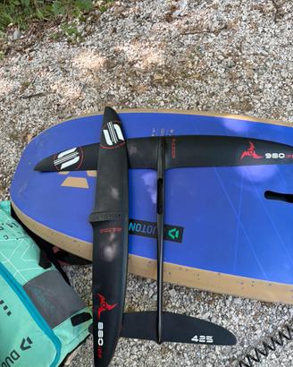 Tavola ala vela piantone front wingfoil wing foil