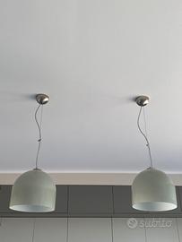 Lampadario DUE P a sospensione doppia BOWL