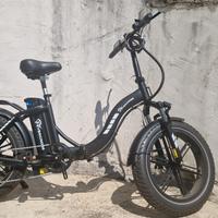 Bicicletta elettrica pieghevole EVERCROSS EK6