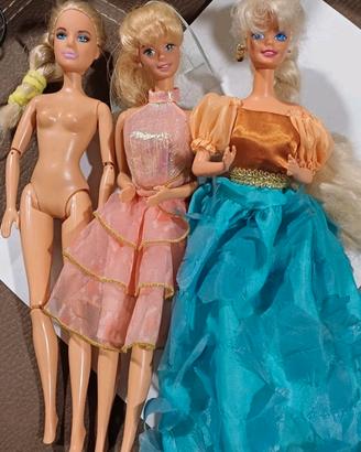 3 Barbie vintage 
