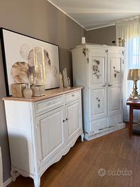 Armadio shabby chic