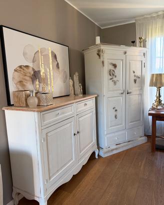 Armadio shabby chic