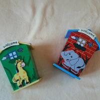 porta penne  in legno 