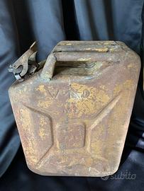 MILITARIA Tanica Inglese WD 1943 campagna d'Africa