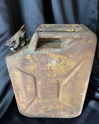 MILITARIA Tanica Inglese WD 1943 campagna d'Africa