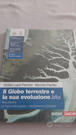 Il globo terrestre e la sua evoluzione.blu 