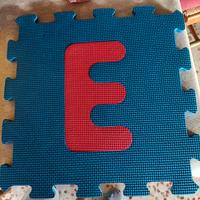 Puzzle in gomma tappetino