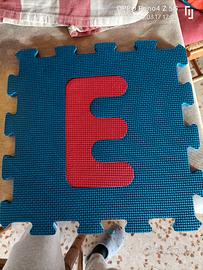 Puzzle in gomma tappetino