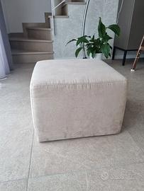 Pouf beige Gallarate 